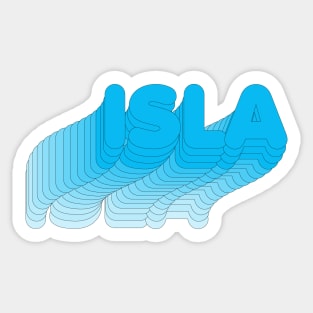 Isla Sticker